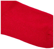 Roka Windsor Solid Crew Socks - Scarlet