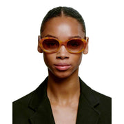 A.Kjaerbede Anma Sunglasses - Burnt Amber