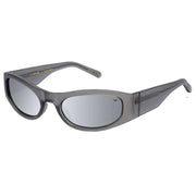 A.Kjaerbede Gust Sunglasses - Matte Grey/Semi Mirror