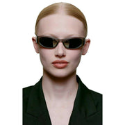 A.Kjaerbede Gust Sunglasses - Matte Grey/Semi Mirror