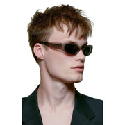 A.Kjaerbede Gust Sunglasses - Matte Grey/Semi Mirror