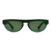 A.Kjaerbede Jake Sunglasses - Green Marble Transparent