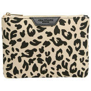 Alice Wheeler London Animal Print Pouch - Ljus Leopard/Svart