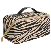 Alice Wheeler London Animal Print Train Case - Svart/Zebra