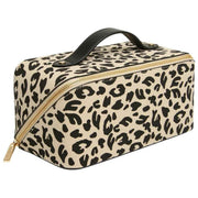 Alice Wheeler London Animal Print Train Case - Ljus Leopard/Svart