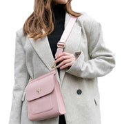 Alice Wheeler London Bloomsbury Cross Body Bag - Pink