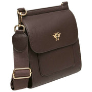 Alice Wheeler London Bloomsbury Crossbody-väska - Chokladbrun