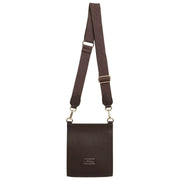 Alice Wheeler London Bloomsbury Crossbody-väska - Chokladbrun
