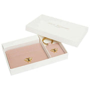 Alice Wheeler London Bow Korthållare och nyckelring Presentset - Rosa