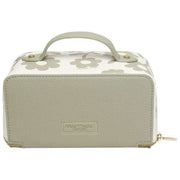 Alice Wheeler London Floral Mini Train Case - Pistaschgrön