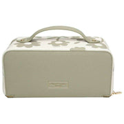 Alice Wheeler London Floral Train Case - Pistaschgrön