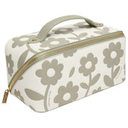 Alice Wheeler London Floral Train Case - Pistaschgrön