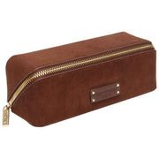 Alice Wheeler London Kensington Small Mocka Train Case - Chokladbrun