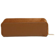 Alice Wheeler London Kensington Small Mocka Train Case - Fudge Tan