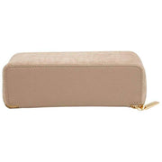 Alice Wheeler London Kensington Small Mocka Train Case - Mink Cream