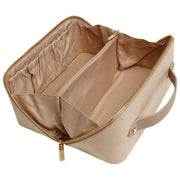Alice Wheeler London Kensington Mocka Train Case - Mink Cream