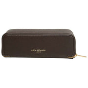 Alice Wheeler London Luxury Small Train Case - Chokladbrun