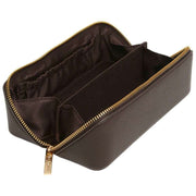 Alice Wheeler London Luxury Small Train Case - Chokladbrun
