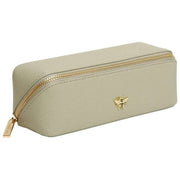 Alice Wheeler London Luxury Small Train Case - Pistaschgrön
