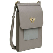 Alice Wheeler London Mini Bloomsbury Crossbody-väska - Slate Grey