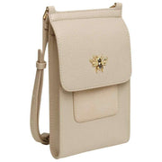 Alice Wheeler London Mini Bloomsbury Crossbody-väska - Stone Beige