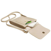 Alice Wheeler London Mini Bloomsbury Crossbody-väska - Stone Beige