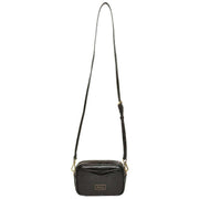 Alice Wheeler London Mini Camera Crossbody Bag - Black Croc