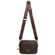 Alice Wheeler London Soho Camera Cross Body Bag - Chokladbrun