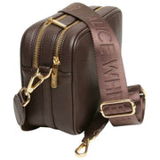 Alice Wheeler London Soho Camera Cross Body Bag - Chokladbrun