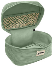 Hindbag Gaspard Vanity Bag - Velvet Mint Green