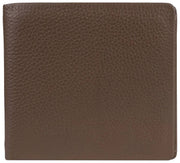 Dents Aire Coin Bifold Wallet - Chokladbrun