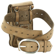 Campomaggi Siena Stud Telefonhållarväska - Ice Beige