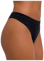 Falke Daily Seamless Thong - Svart