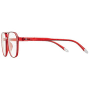 Barner Brad Glossy Blue Light Reading Glasses - Radiant Red