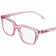 Barner Holly Glossy Blue Light Reading Glasses - Blush Pink