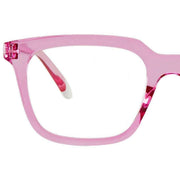 Barner Holly Glossy Blue Light Reading Glasses - Blush Pink