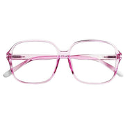 Barner Pascal Glossy Blue Light Reading Glasses - Blush Pink