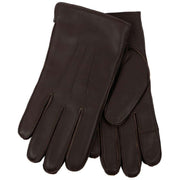 isotoner-premium-3-point-leather-smartouch™-gloves---chocolate-brown-34518562