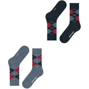 burlington-everyday-argyle-2-pack-socks---denim-mel-blue-34597994