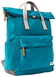 Roka Canfield B Medium Återvunnen Nylon Ryggsäck - Nordsjöblå