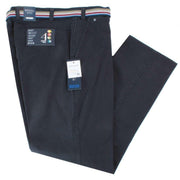 BRUHL Catania B Four Seasons Smart Casual Chinos - Marine Navy