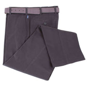 BRUHL Montana Pima Stretch Gabardine Autumn Weight Chinos - Anthracite Grey