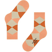 Burlington Bonnie korta strumpor - Peach Orange