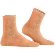 Burlington Chelsea korta strumpor - Peach Orange