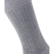 Burlington Duke Street Socks - Steel Mel