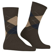 Burlington Dundee Socks - Buckeye Brown