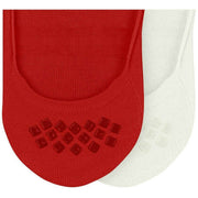 Burlington Everyday 2-pack No Show strumpor - Active Red