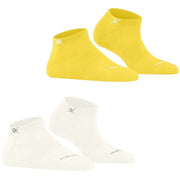 Burlington Everyday 2-Pack Sneakerstrumpor - Off White