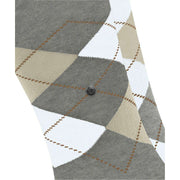 Burlington Everyday Argyle 2-pack strumpor - ljusgrå Mel