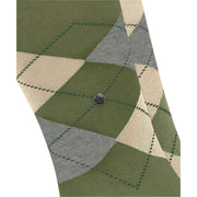 Burlington Everyday Argyle 2-pack strumpor - Salvia Green